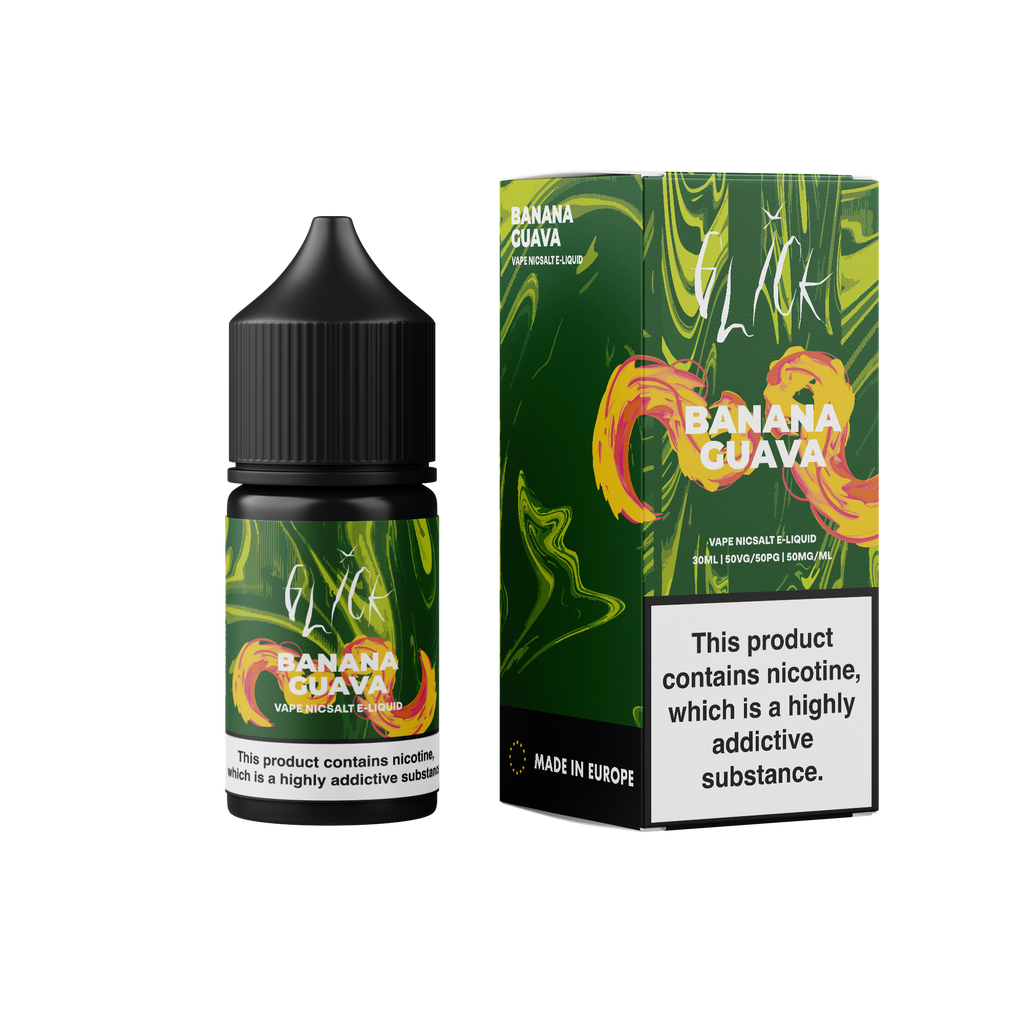 GLICK ELIQUID Banana Guava TrickyVape