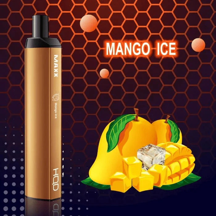 HQD MAXX 2500 - Mango Ice TrickyVape HQD MAXX 2500 - Mango Ice TrickyVape