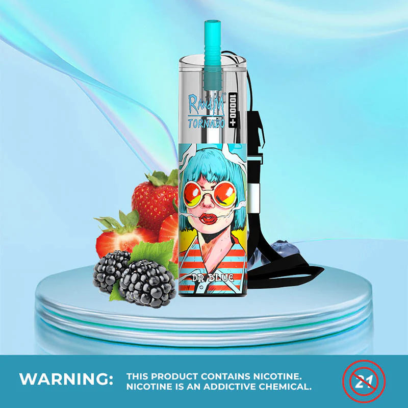 RandM Tornado 10000 - Dr Blue TrickyVape RandM Tornado 10000 - Dr Blue TrickyVape