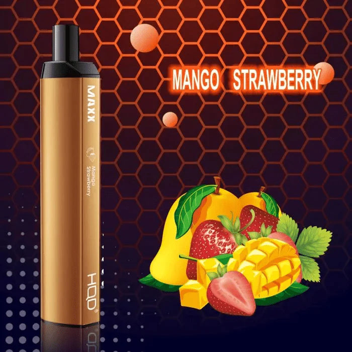 HQD MAXX 2500 - Mango Strawberry TrickyVape HQD MAXX 2500 - Mango Strawberry TrickyVape
