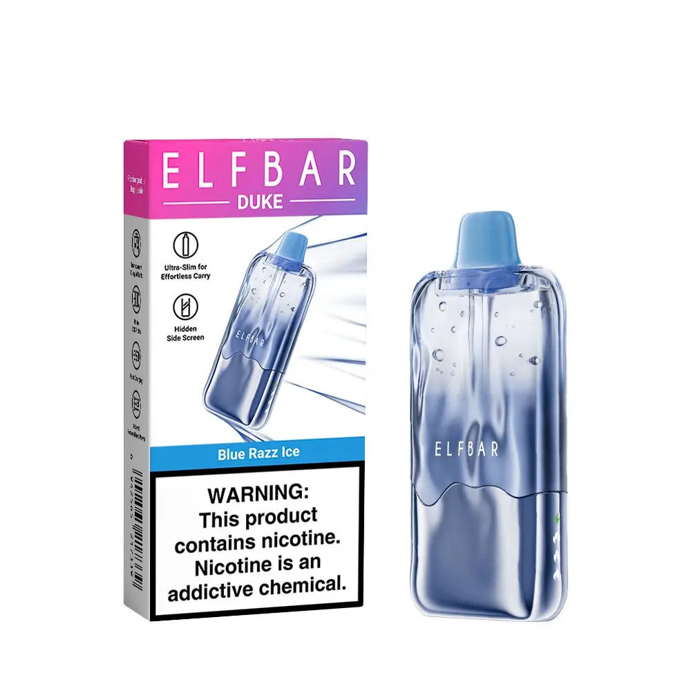 ELF BAR DUKE 30000 - Blue Razz Ice