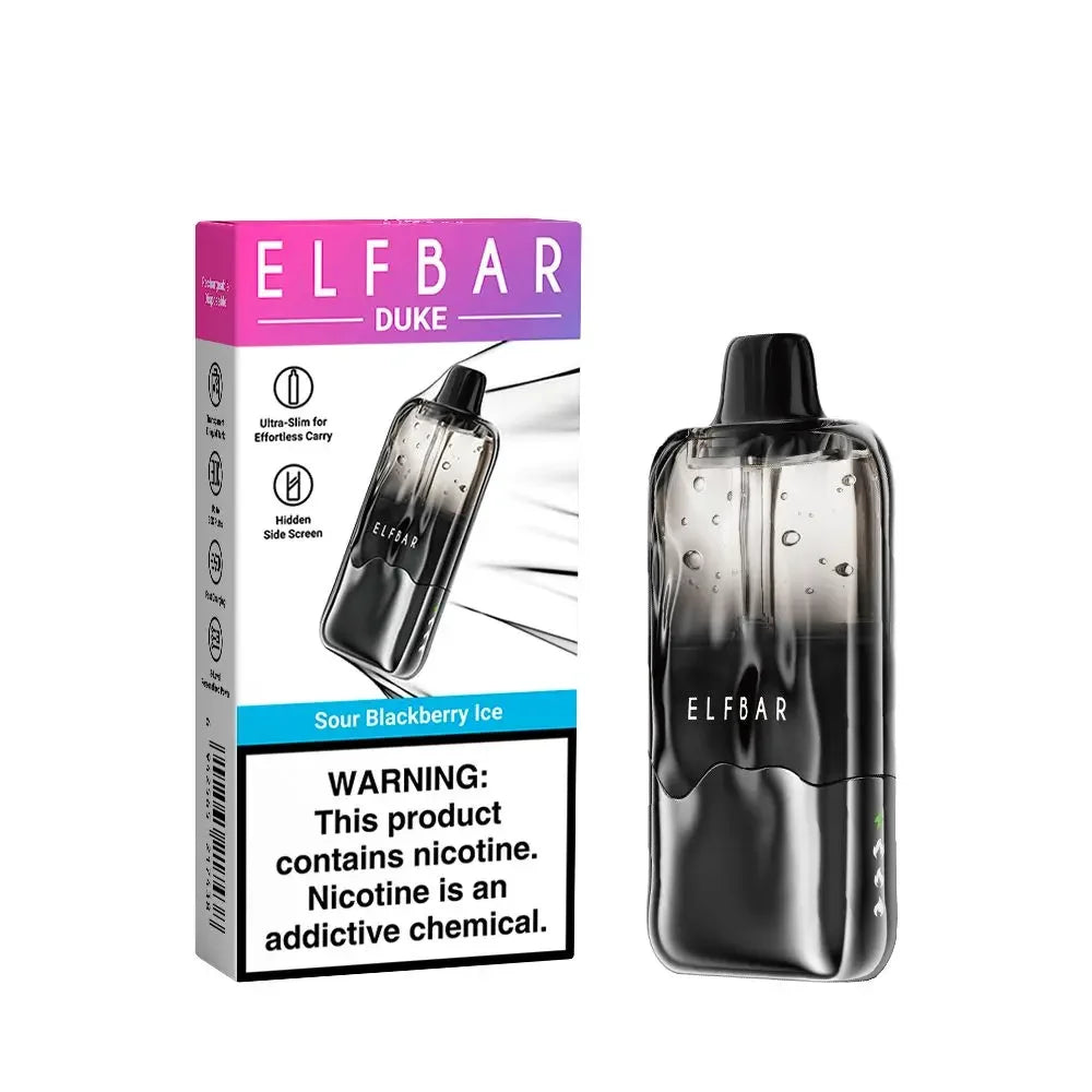 ELF BAR DUKE 30000 - Sour Blackberry Ice