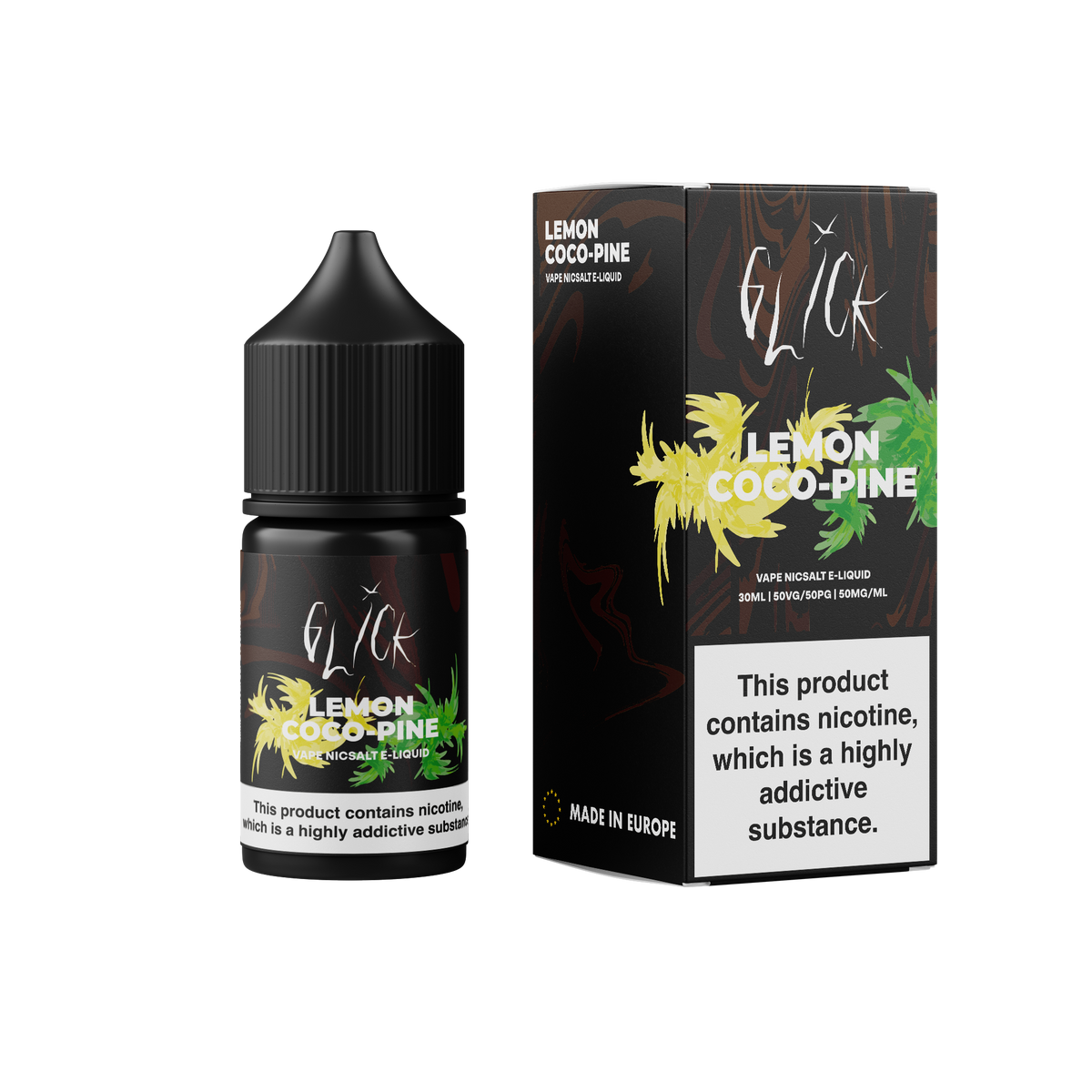 GLICK E-LIQUID - Lemon Coco-Pine