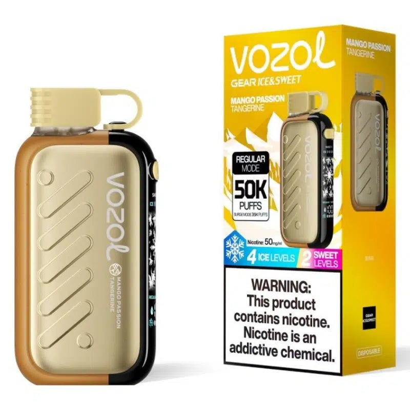 Vozol Gear Ice & Sweet 50000 - Mango Passion Tangerine