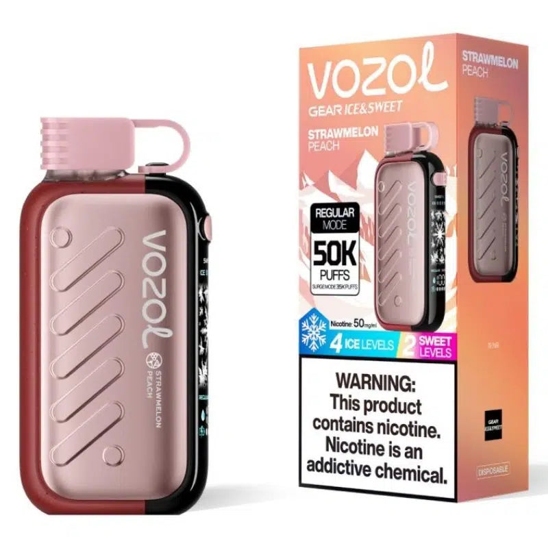 Vozol Gear Ice & Sweet 50000 - Strawmelon Peach