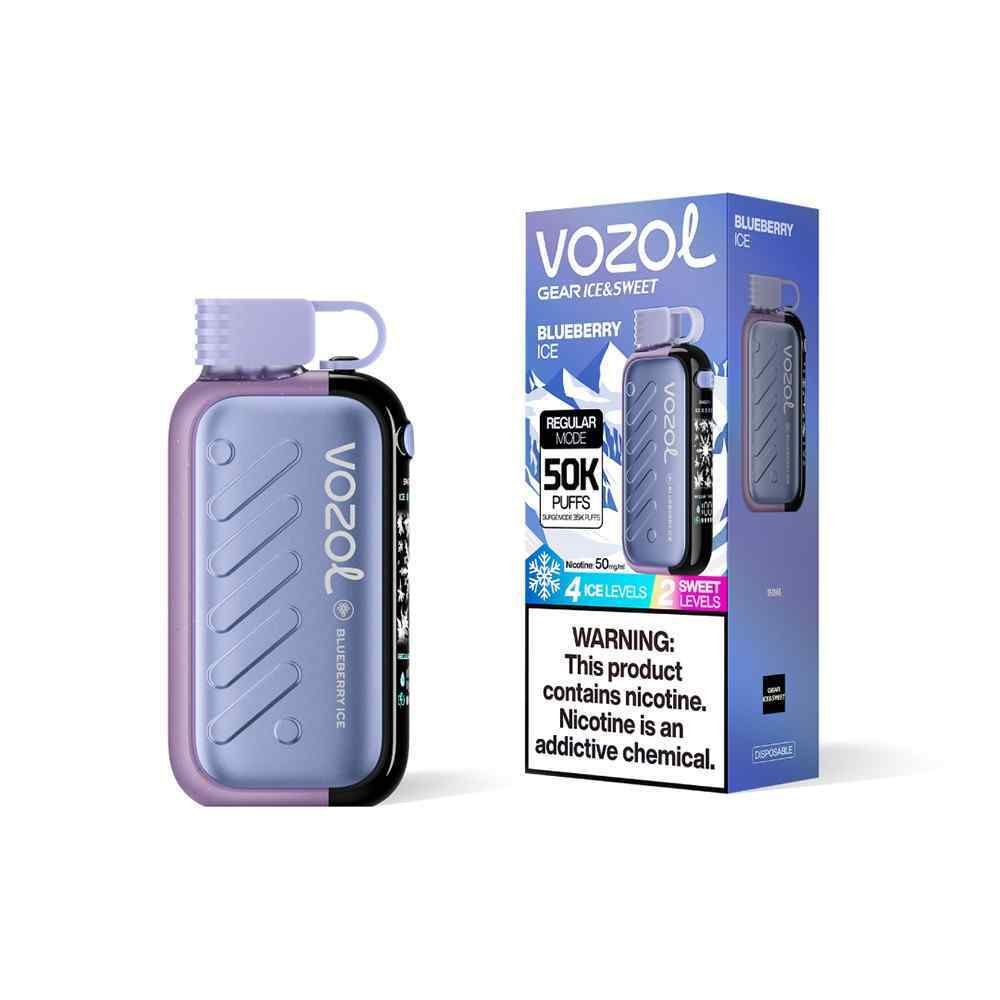Vozol Gear Ice & Sweet 50000 - Blueberry Ice