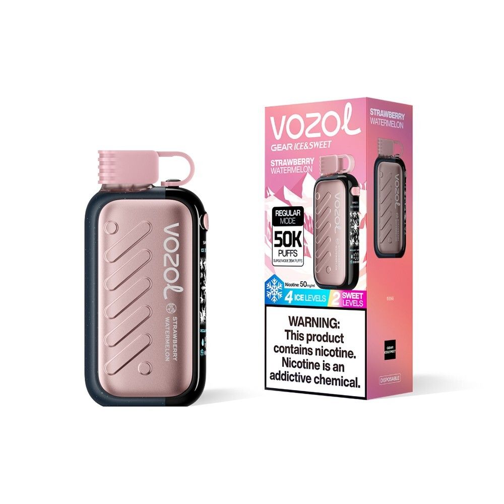 Vozol Gear Ice & Sweet 50000 - Strawberry Watermelon