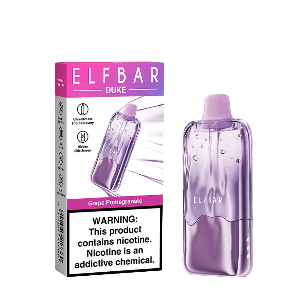 ELF BAR DUKE 30000 - Grape Pomegranate