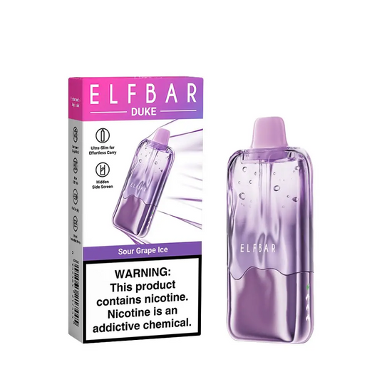 ELF BAR DUKE 30000 - Sour Grape Ice