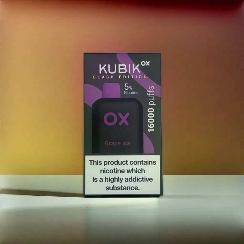 KUBIK OX BLACK EDITION - Grape Ice