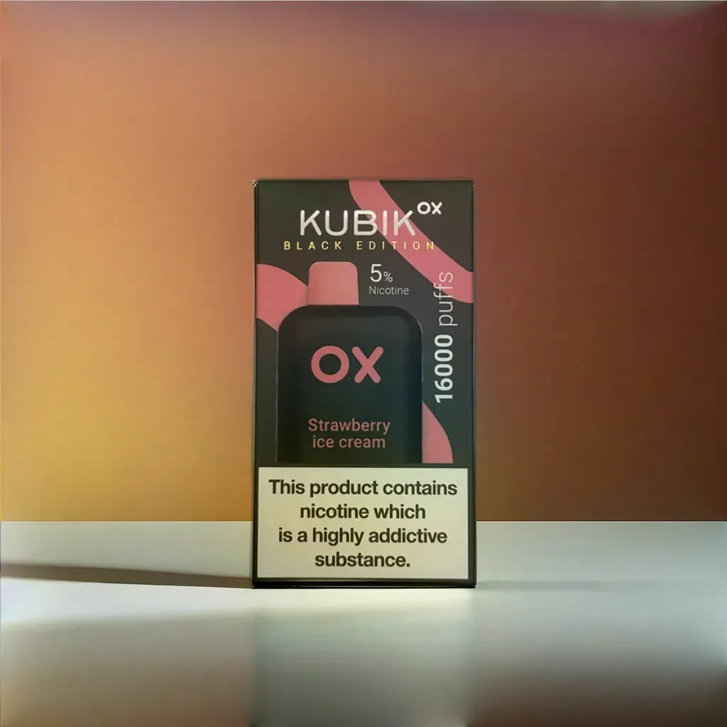 KUBIK OX BLACK EDITION - Strawberry Ice Cream