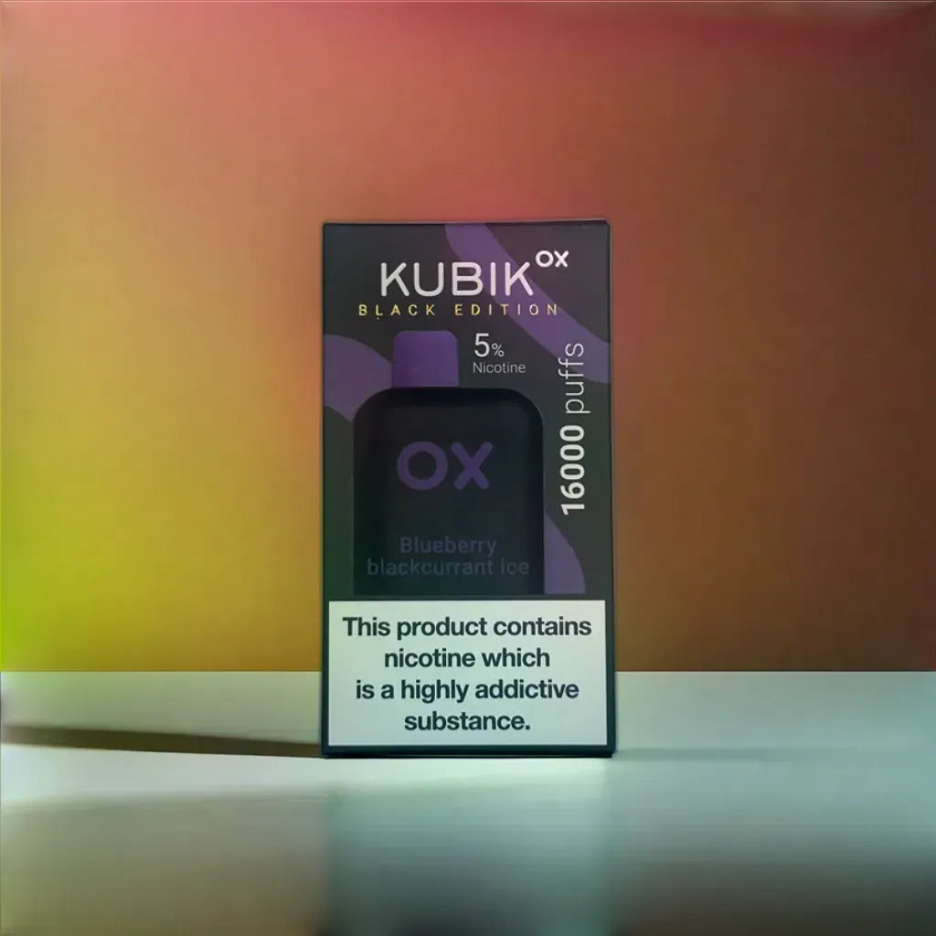 KUBIK OX BLACK EDITION - Blueberry Blackcurrant Ice