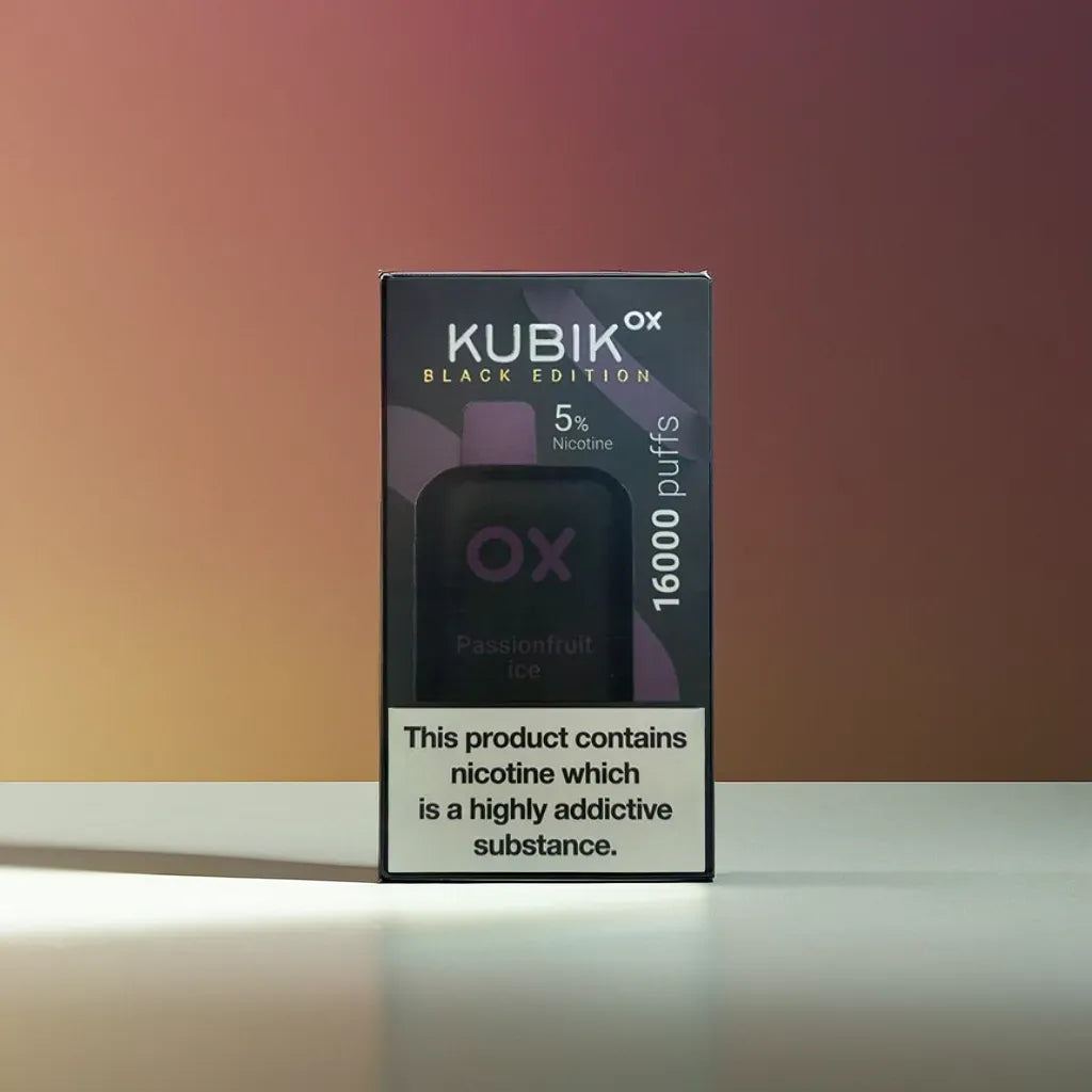 KUBIK OX BLACK EDITION - Passion Fruit Ice