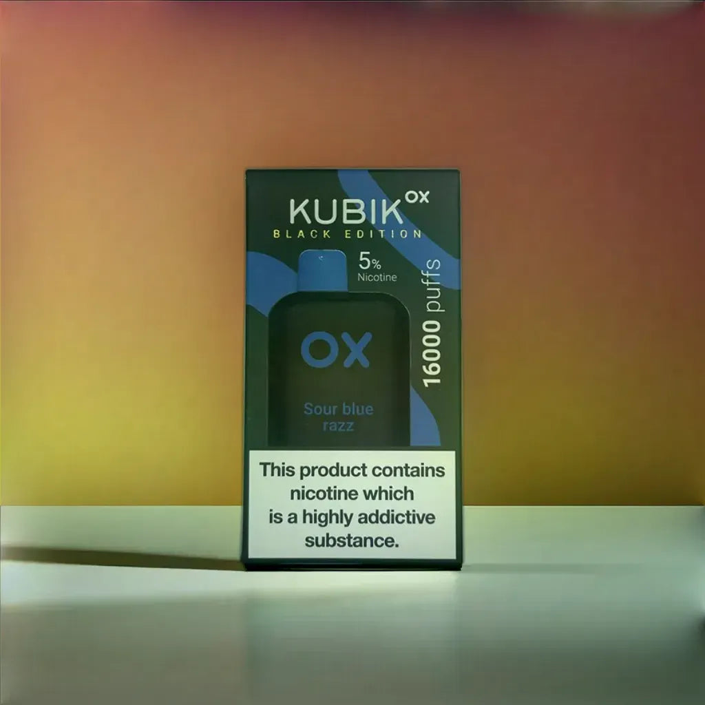 KUBIK OX BLACK EDITION - Sour Blue Razz