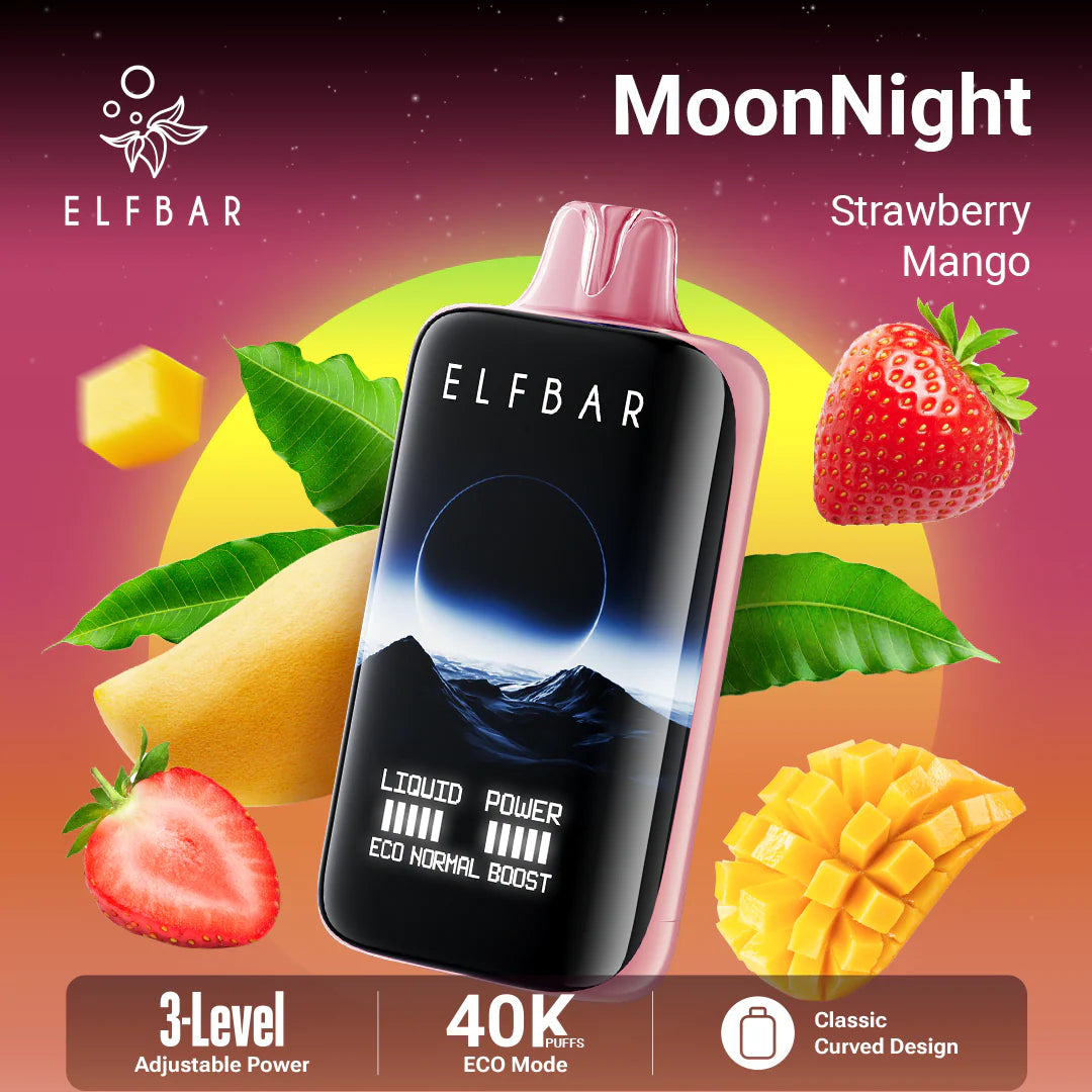 ELF BAR MOONNIGHT - Strawberry Mango
