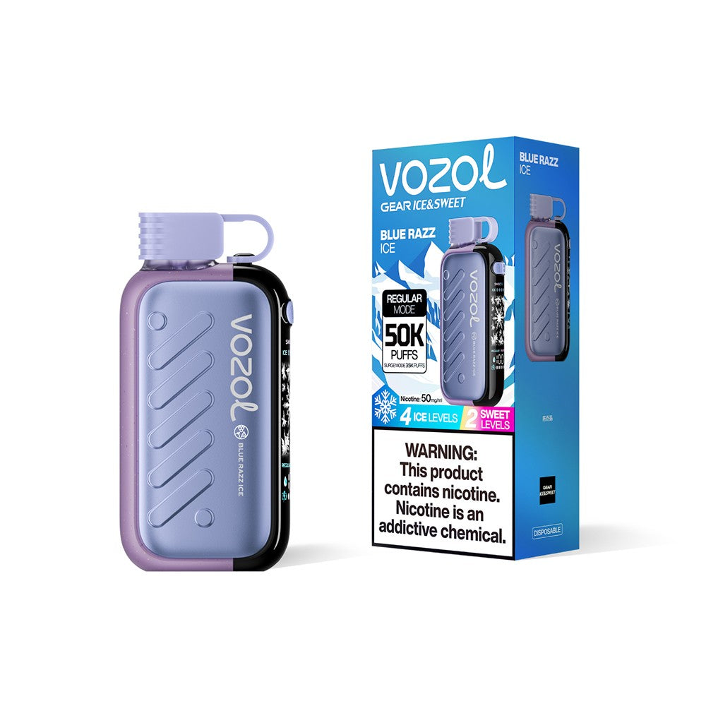 Vozol Gear Ice & Sweet 50000 - Blue Razz Ice