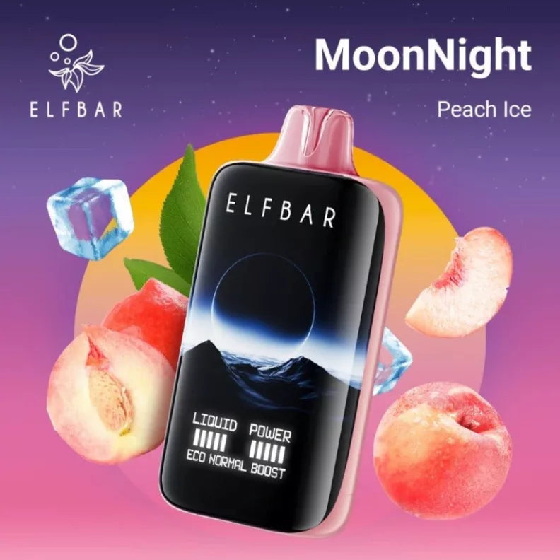 ELF BAR MOONNIGHT - Peach Ice