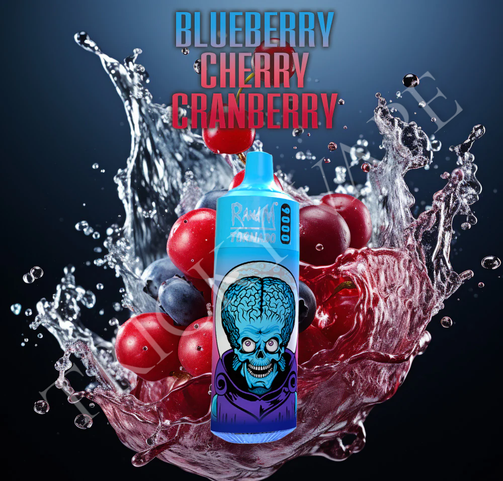 RandM 9000 - Blueberry Cherry Cranberry