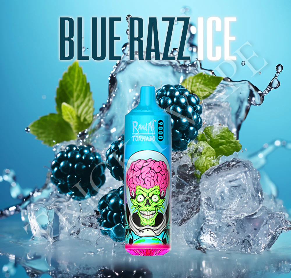 RandM 9000 - Blue Razz Ice