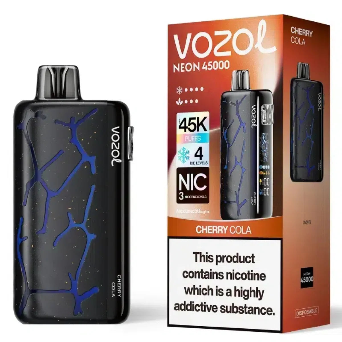 Vozol Neon 45000 - Cherry Cola