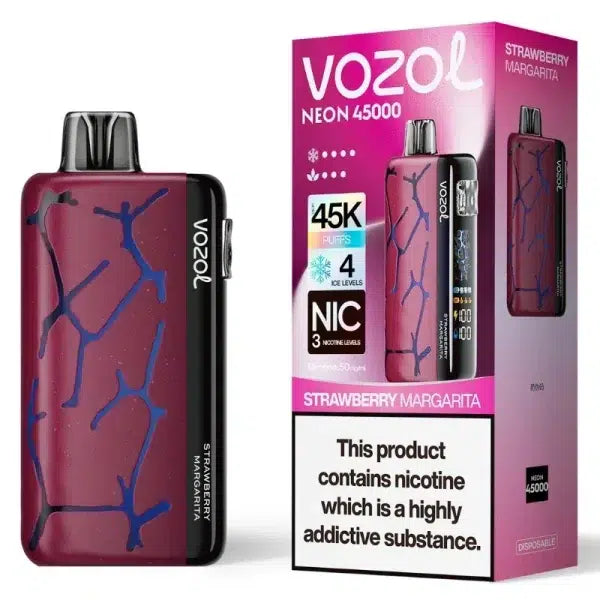 Vozol Neon 45000 - Strawberry Margarita