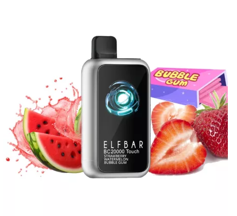 ELF BAR BC 20000 Touch - Strawberry Watermelon Bubble Gum