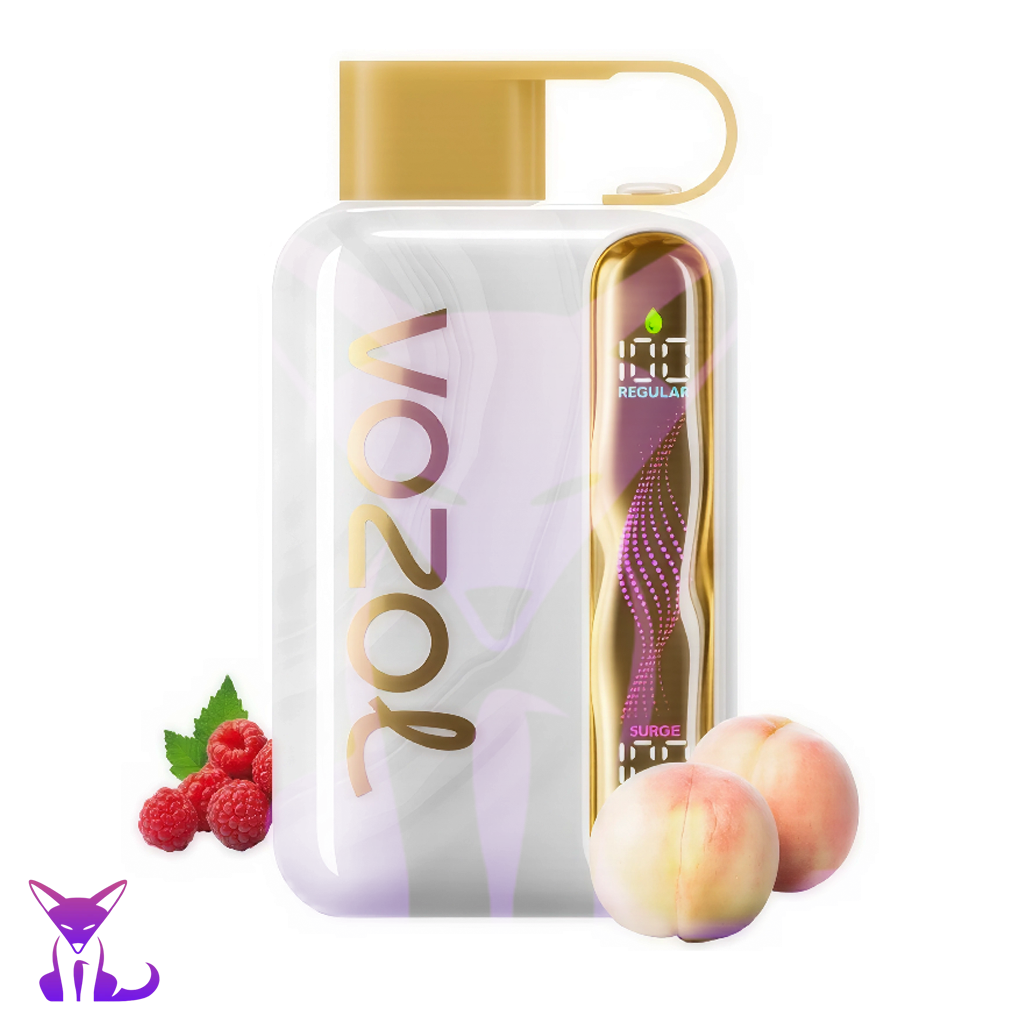 Vozol STAR 40000 - White peach raspberry